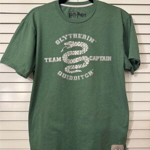 Harry Potter Slytherin Team Captain Green T-Shirt